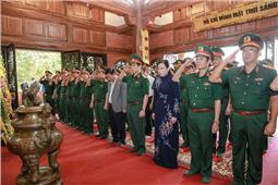 Bộ Tổng Tham mưu QĐND Việt Nam: Tổ chức hoạt động về nguồn, cắt băng khánh thành và bàn giao các hạng mục công trình nhân kỷ niệm 75 năm ngày thành lập